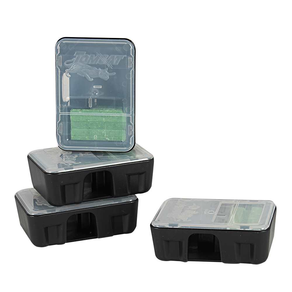 Stations d'appât pour souris Tomcat Pqt/4