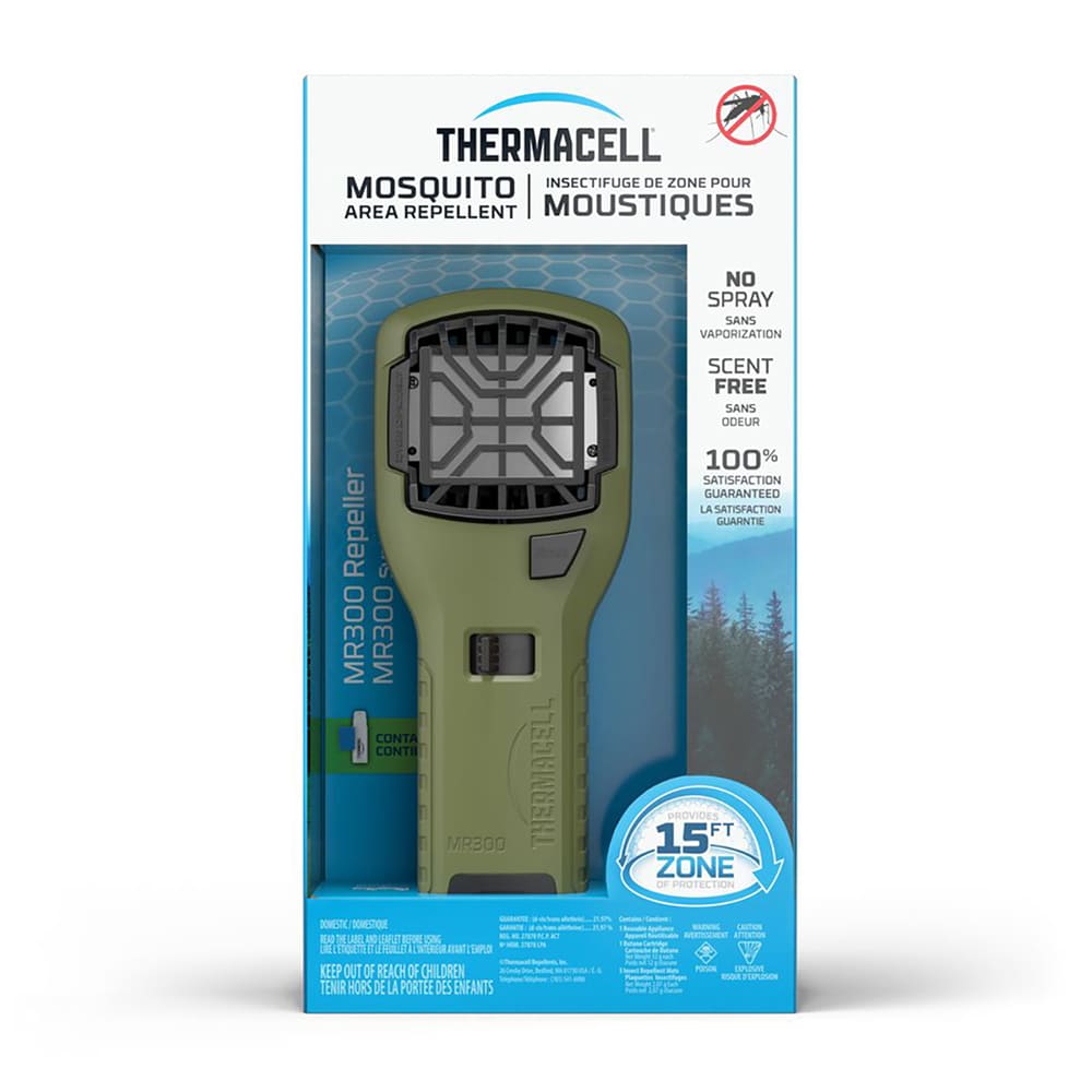 Insectifuge de zone portatif Thermacell olive