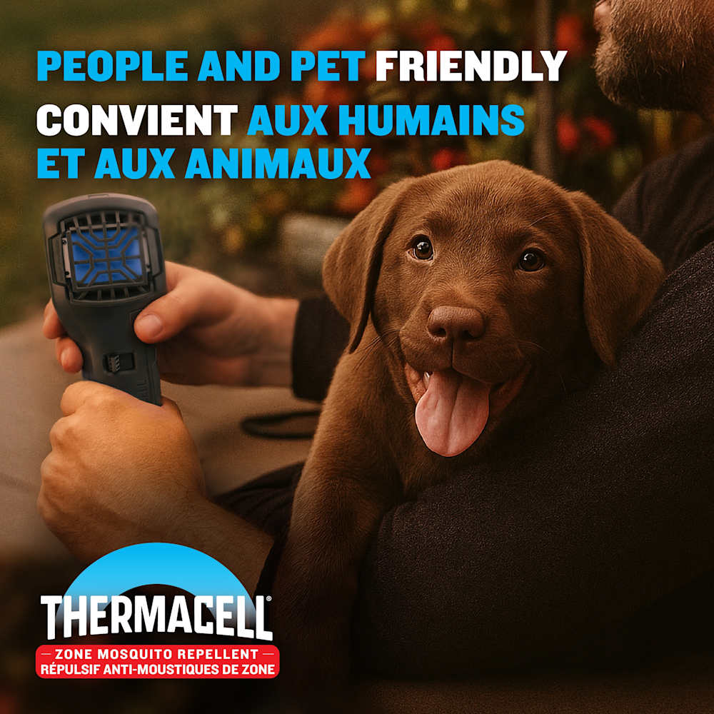 Insectifuge de zone portatif Thermacell olive