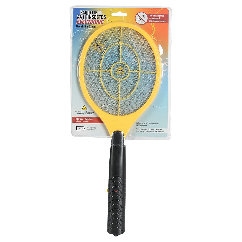 Raquette anti-insectes électrique