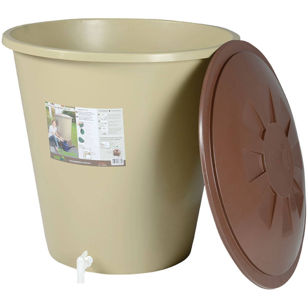 Baril de récupération d’eau de pluie 210 L