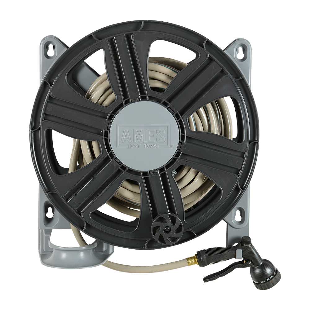 Dévidoir mural pour tuyau d'arrosage 100 pi GARANT