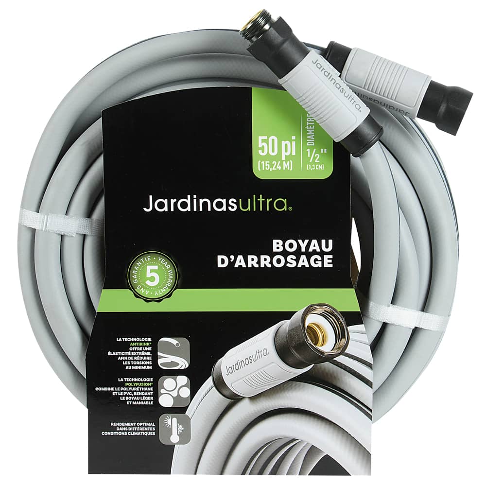 Tuyau d'arrosage 50 pi