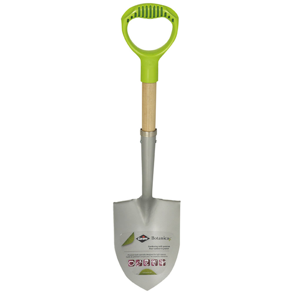 GARANT Botanica Compact Round Hardened Steel Shovel with Ash Handle 27 in.