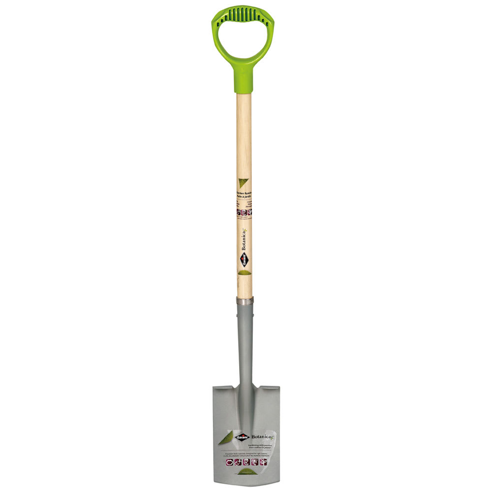 GARANT Square Botanica Rockeries Shovel Hardened Steel with Wooden Handle 41 in.