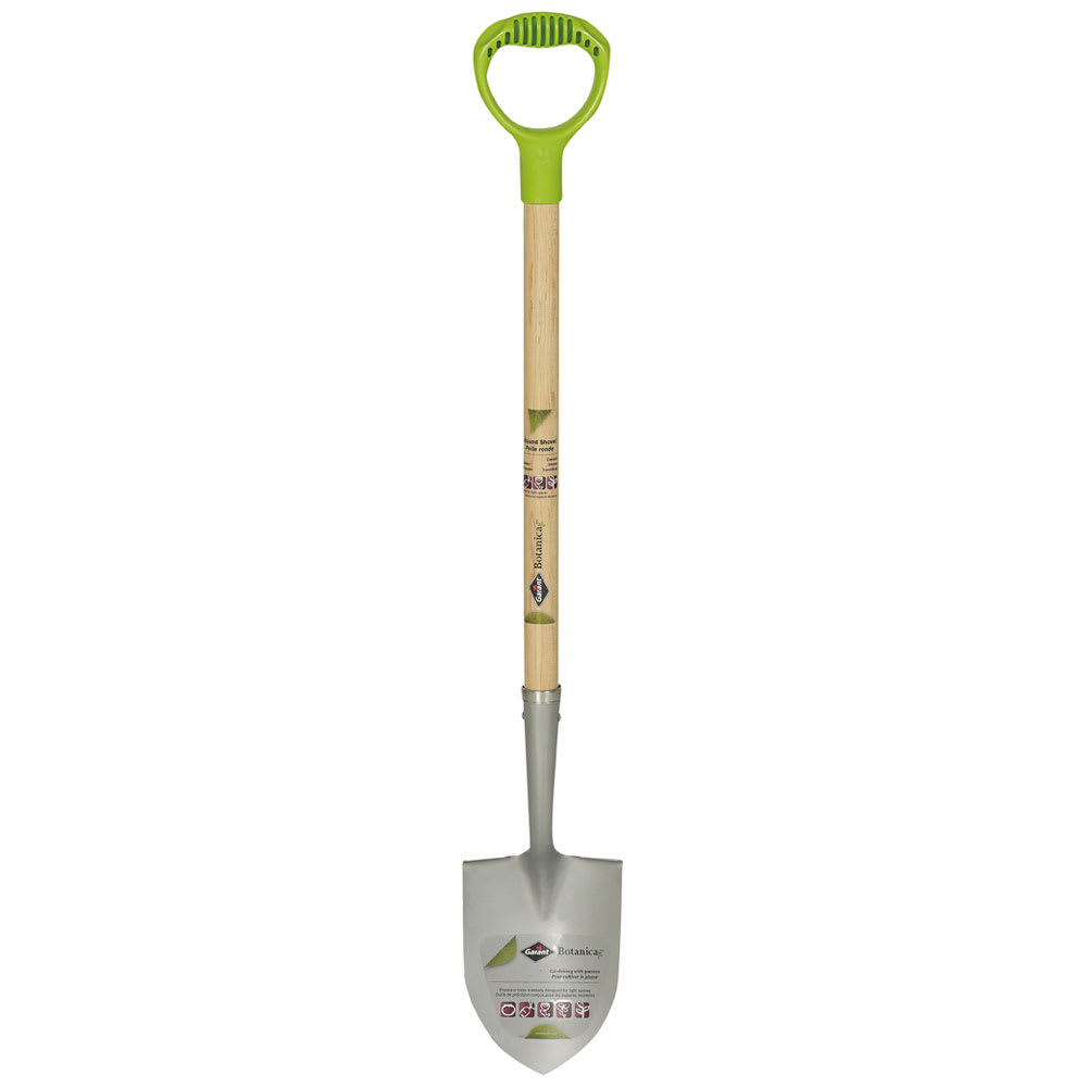 GARANT Botanica Round Hardened Steel Shovel with Ash Handle 40 in.