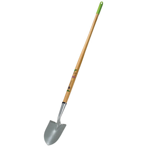 Pelle ronde Botanica en acier trempé avec manche en frêne 54 po GARANT