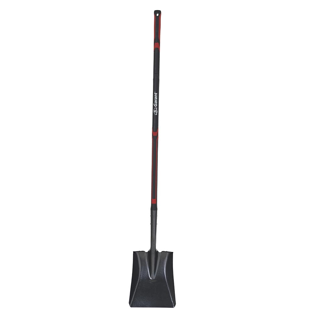 GARANT Pro Square Shovel Hardened Steel with Fiberglass Handle 66 in.