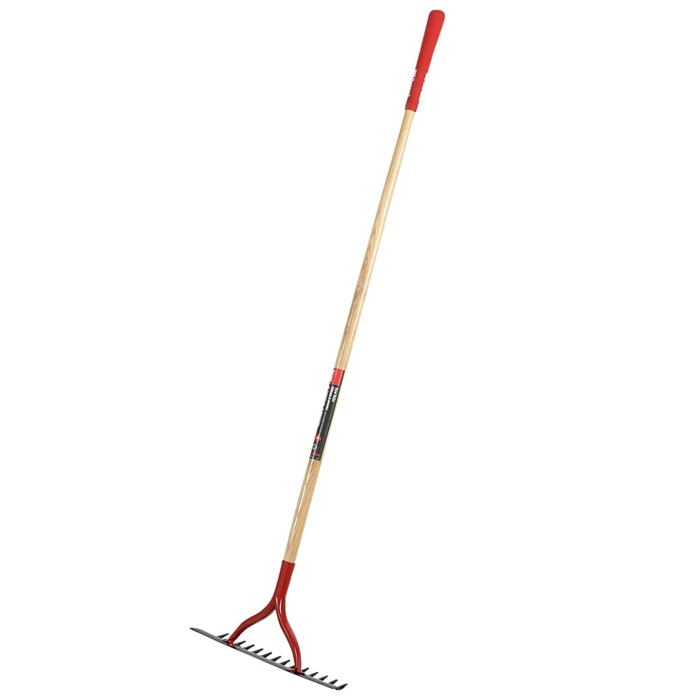 GARANT 14-Tine Steel Bow Rake with Ash Handle