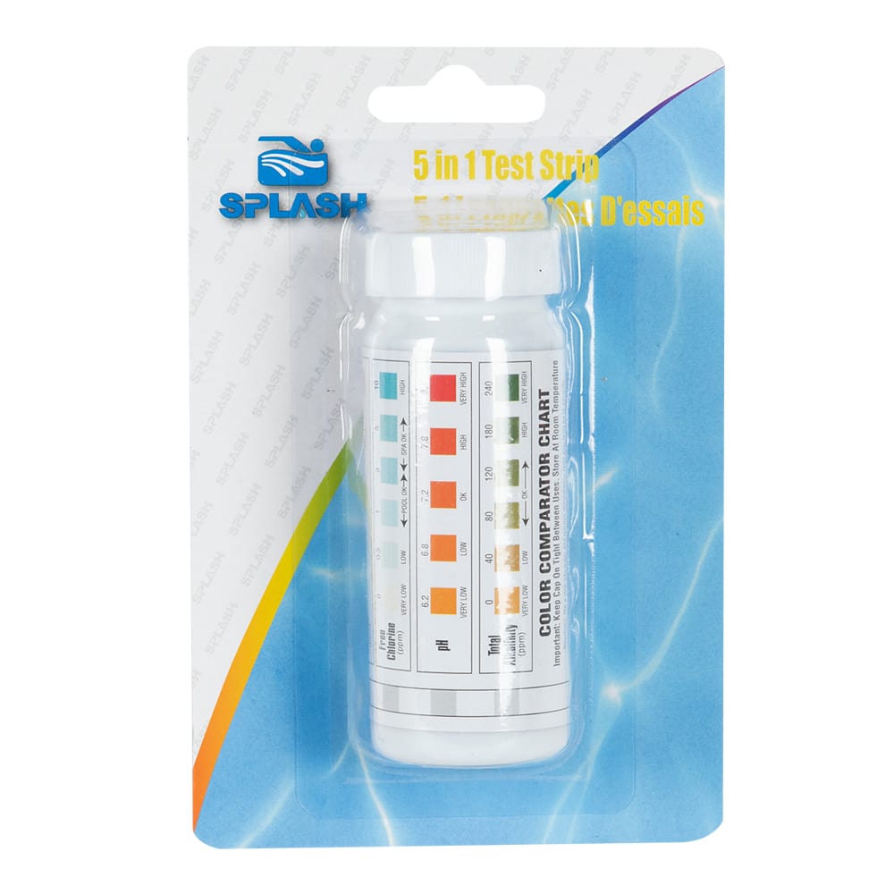5-in-1 Water Test Strips Pkg/50