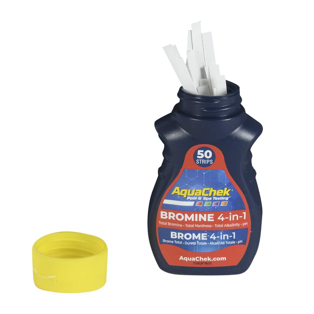 Languettes d'analyse d'eau Brome&nbsp;total Pqt/50