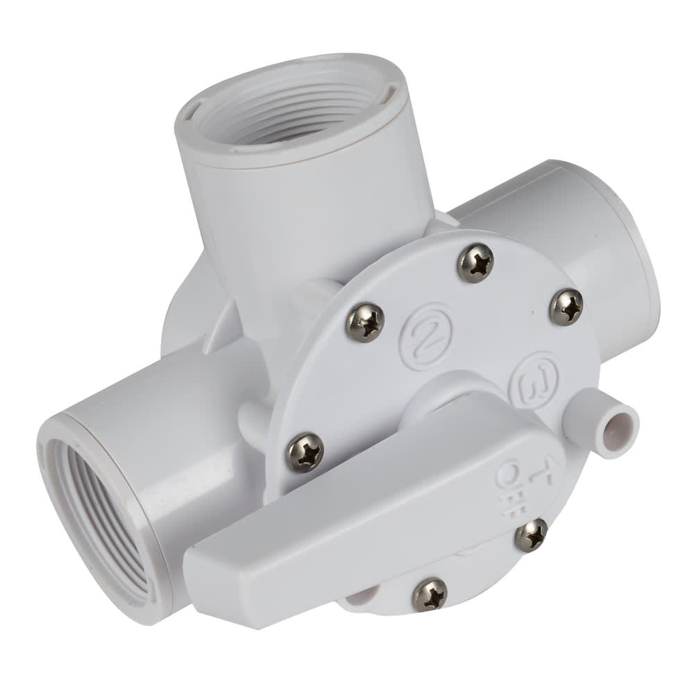Valve à 3 voies pour la piscine 1&nbsp;1/2&nbsp;po