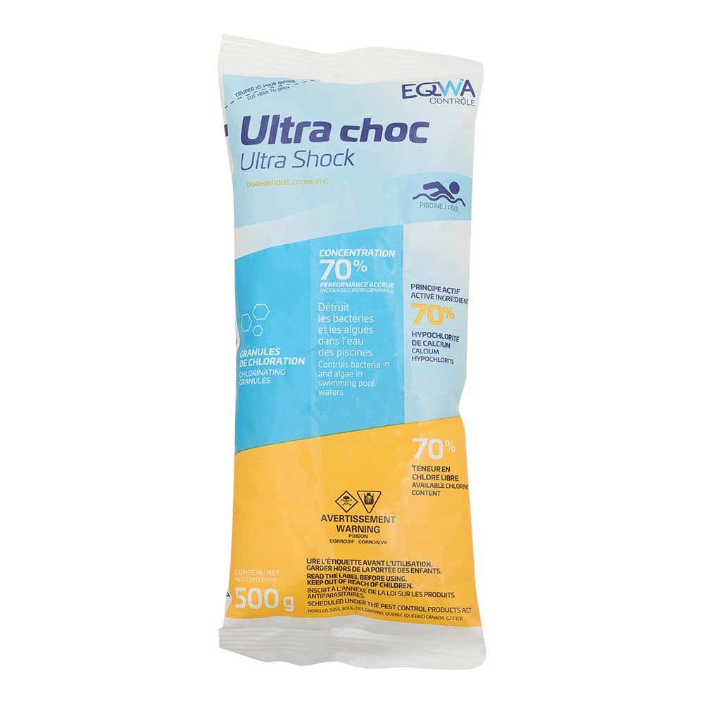 Traitement Ultra choc pour piscine 500 g