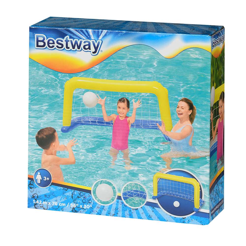 Jeu de water polo pour la piscine 50&nbsp;po&nbsp;x&nbsp;30&nbsp;po