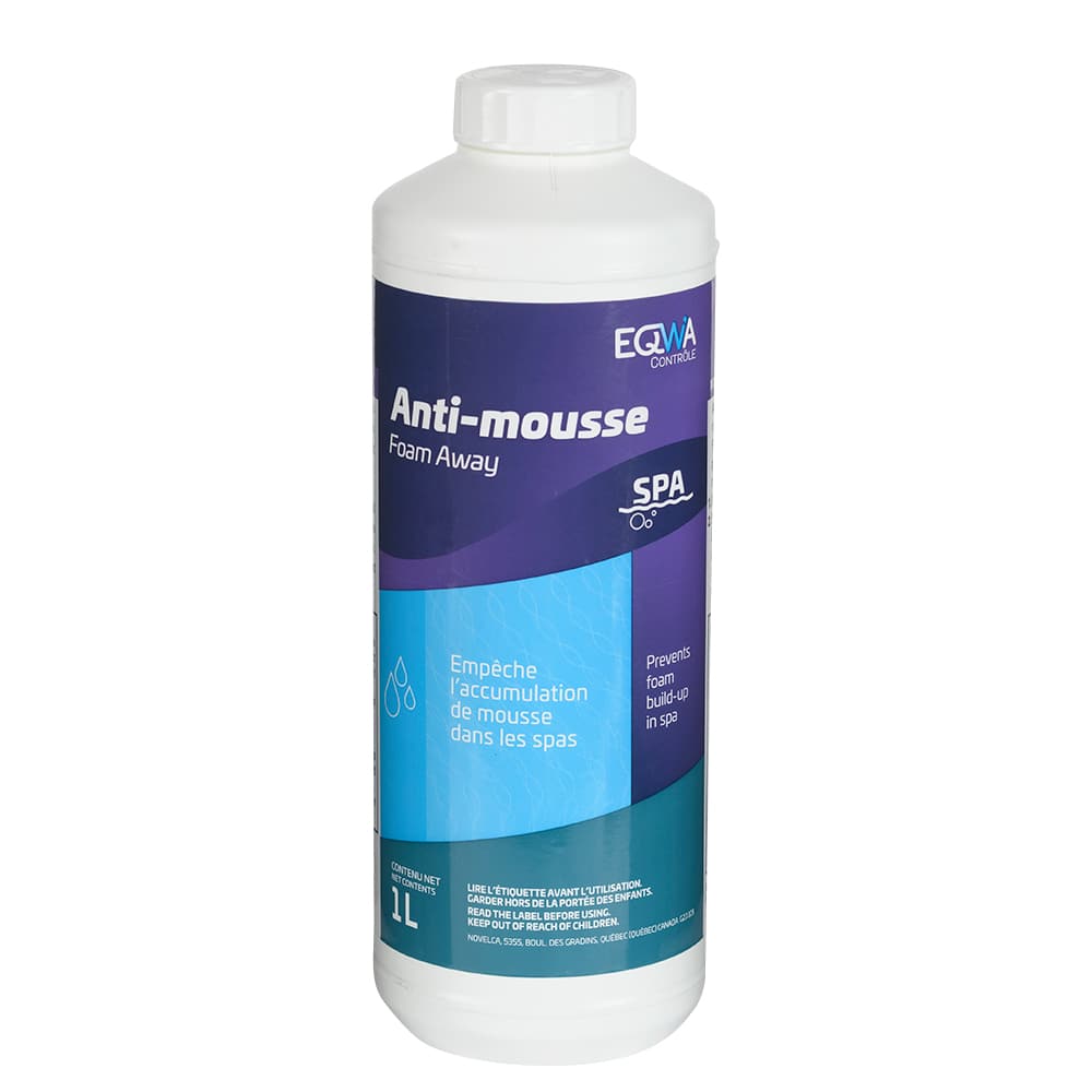 Solution antimousse pour spa 1 L