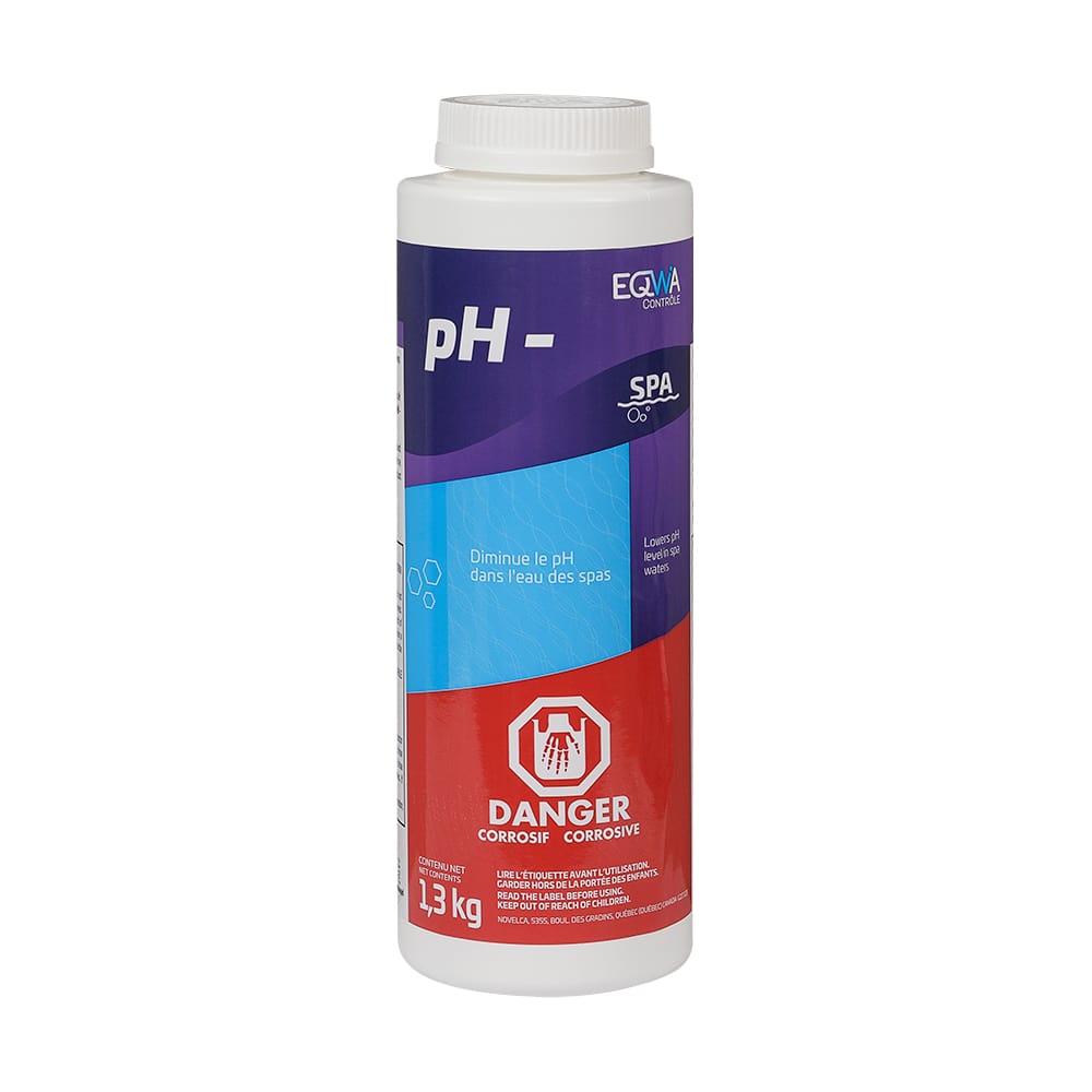 pH- moins pour spa 1,3&nbsp;kg