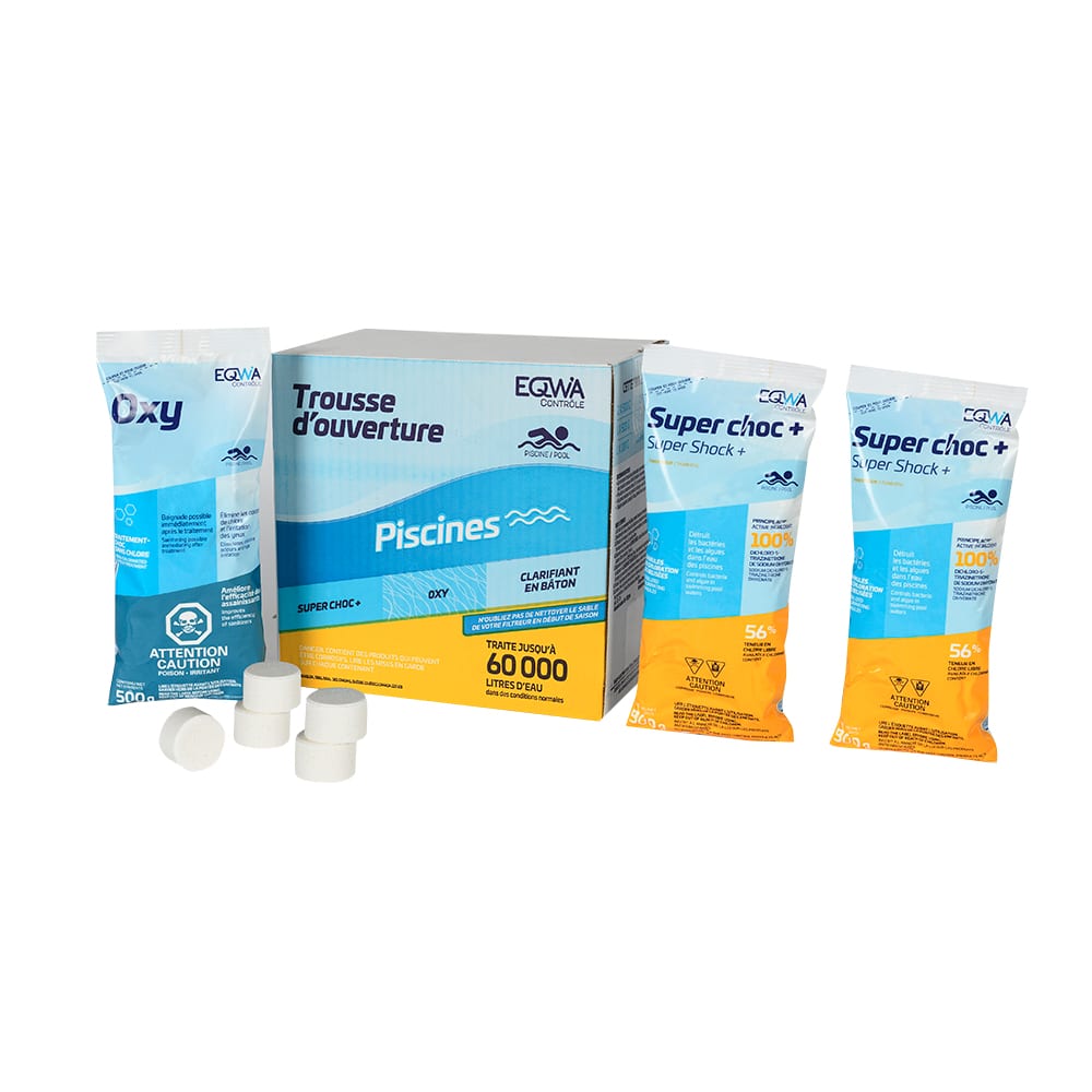 Trousse d’ouverture de piscine