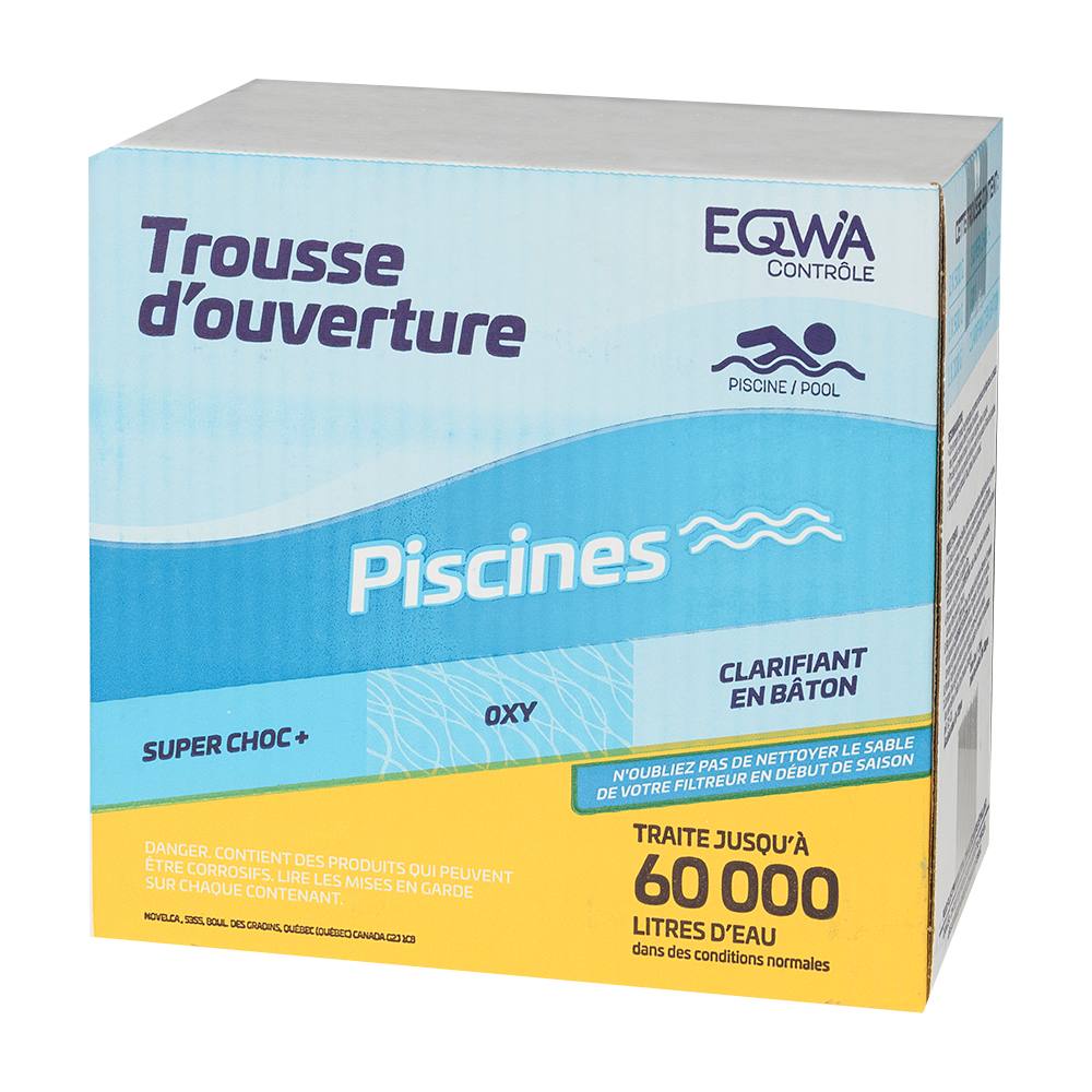 Trousse d’ouverture de piscine