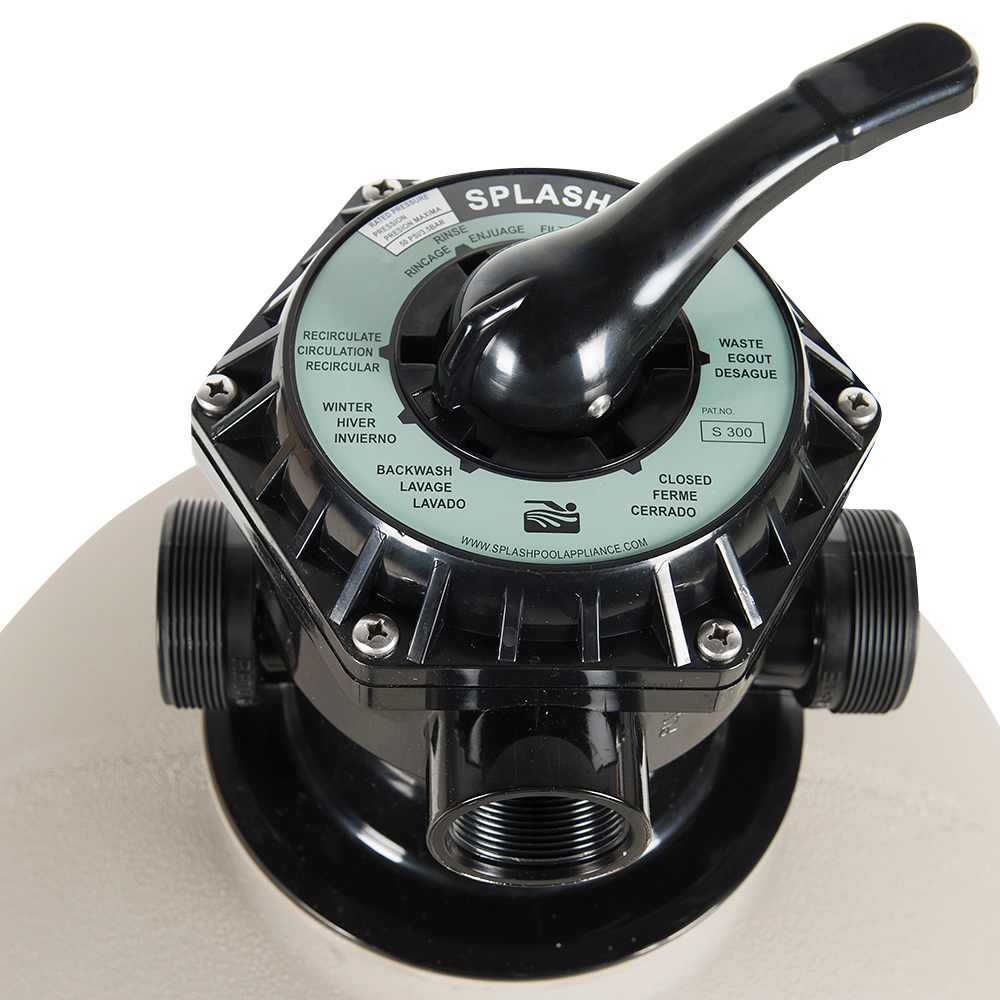 Filtre au sable pour piscine SPLASH 19 po