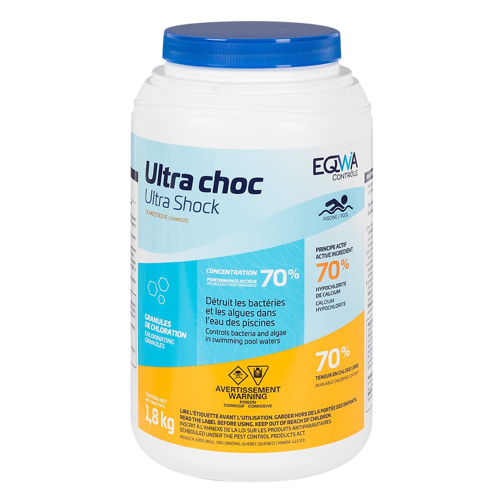 Traitement choc pour piscine 1,8&nbsp;kg