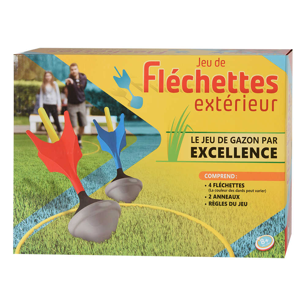 Jeu de fléchettes extérieur