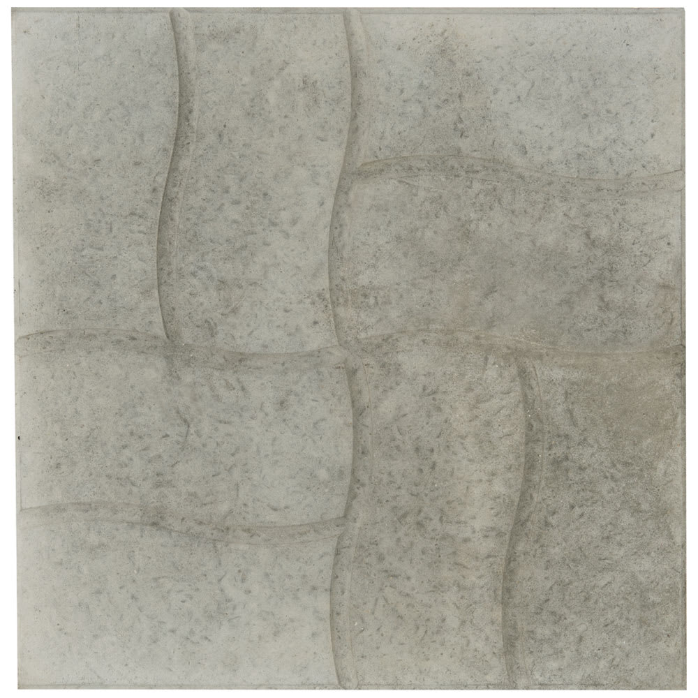 Dalle de béton Pavé gris pâle 18 po x 18 po