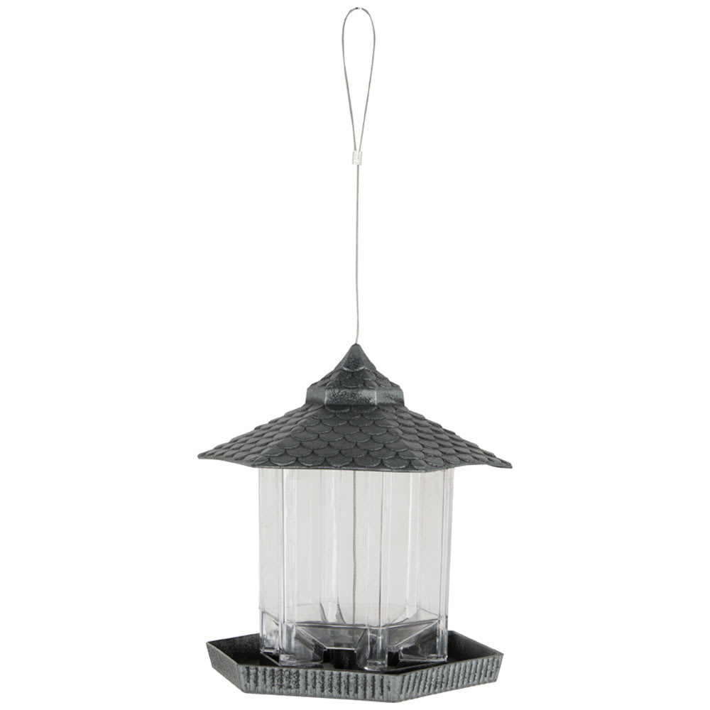 Mangeoire pour oiseaux hexagonale Maya 9&nbsp;po