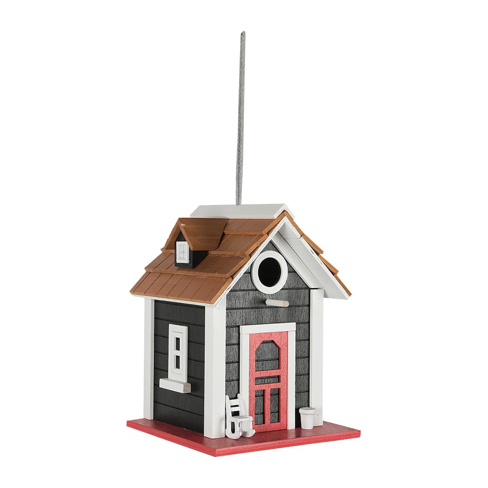 Nichoir pour oiseaux maison 9&nbsp;7/8&nbsp;po