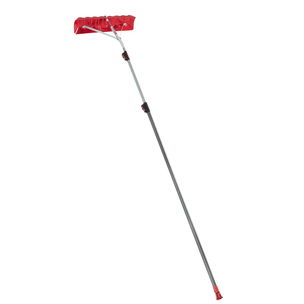 Gratte à neige extensible pour toiture 6 pi 4 po à 16 pi