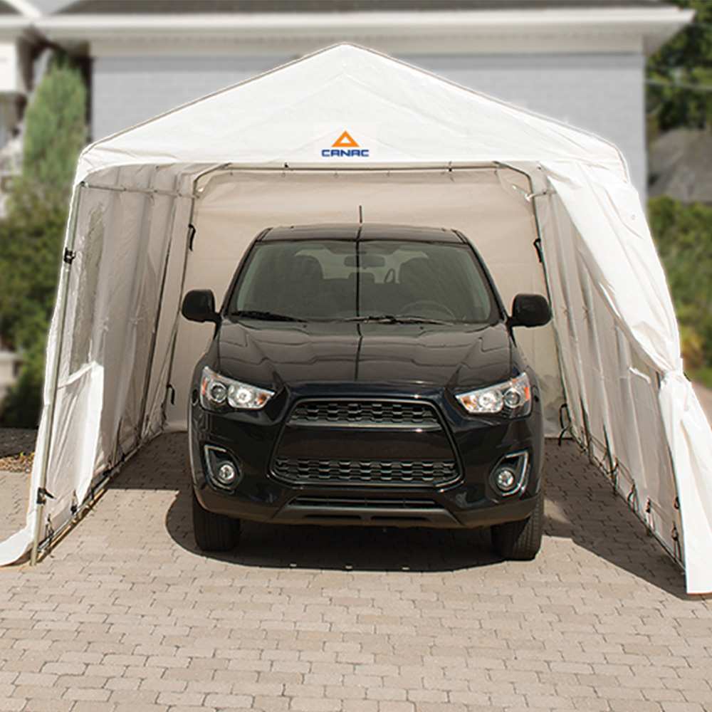 Abri d'auto simple 11&nbsp;pi&nbsp;x&nbsp;12&nbsp;pi (6&nbsp;pi&nbsp;6&nbsp;po&nbsp;H)