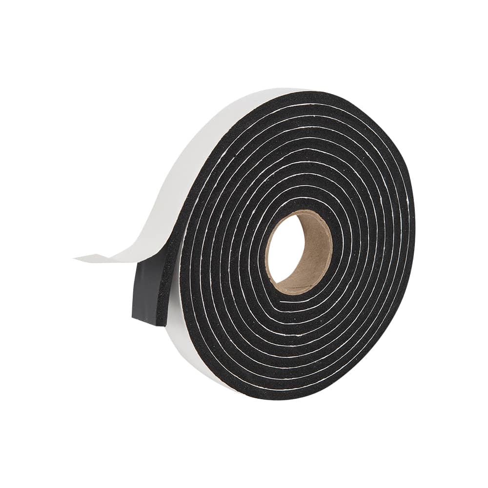 Ruban coupe-froid en mousse 1/4 po x 3/4 po x 10 pi