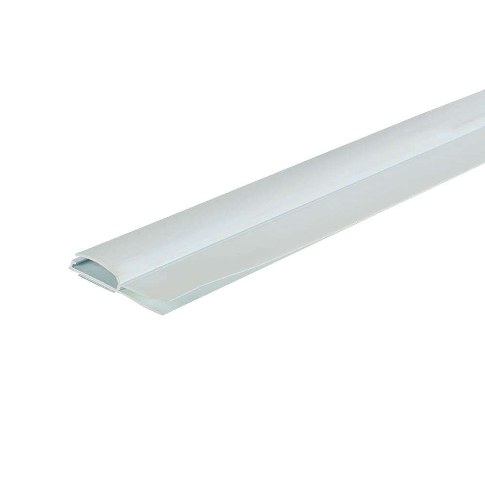 Coupe-froid double pour bas de porte en PVC 3 pi