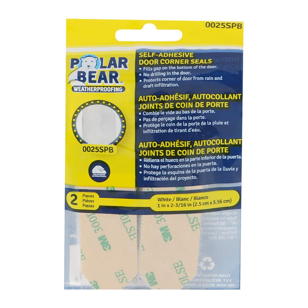 Coins isolants pour portes Pqt/2