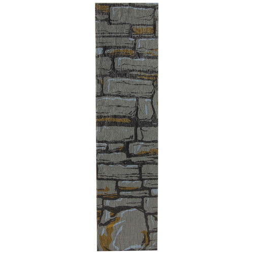 Papier crêpé brique