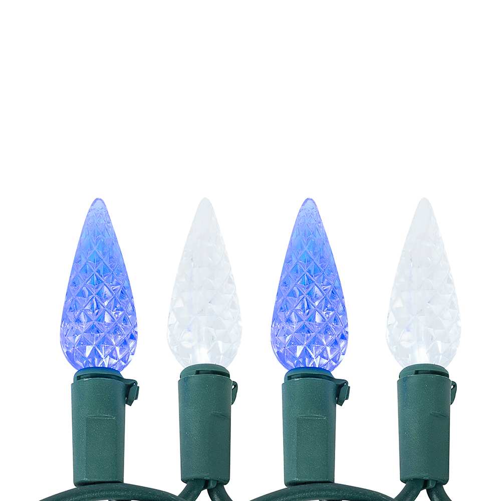 70 C6 LED Lights Set Blue &amp