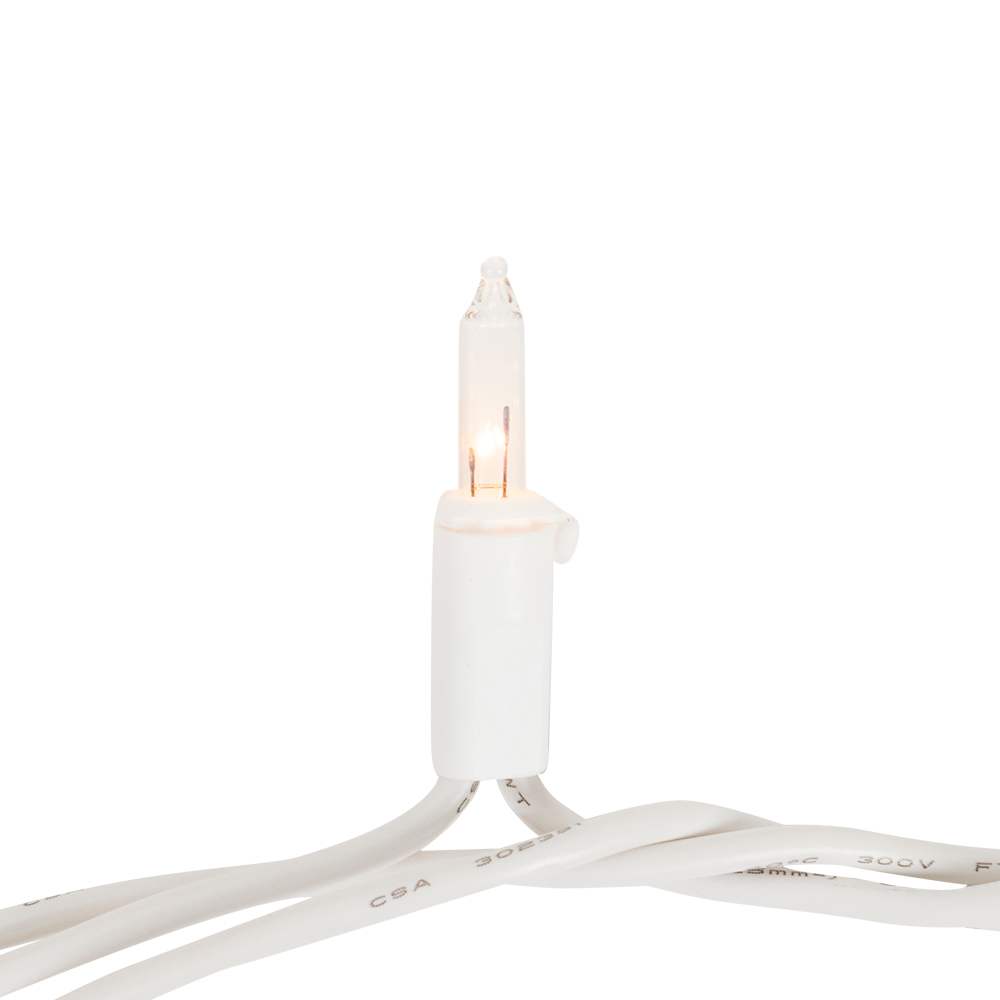 100 Miniature Lights Set Clear