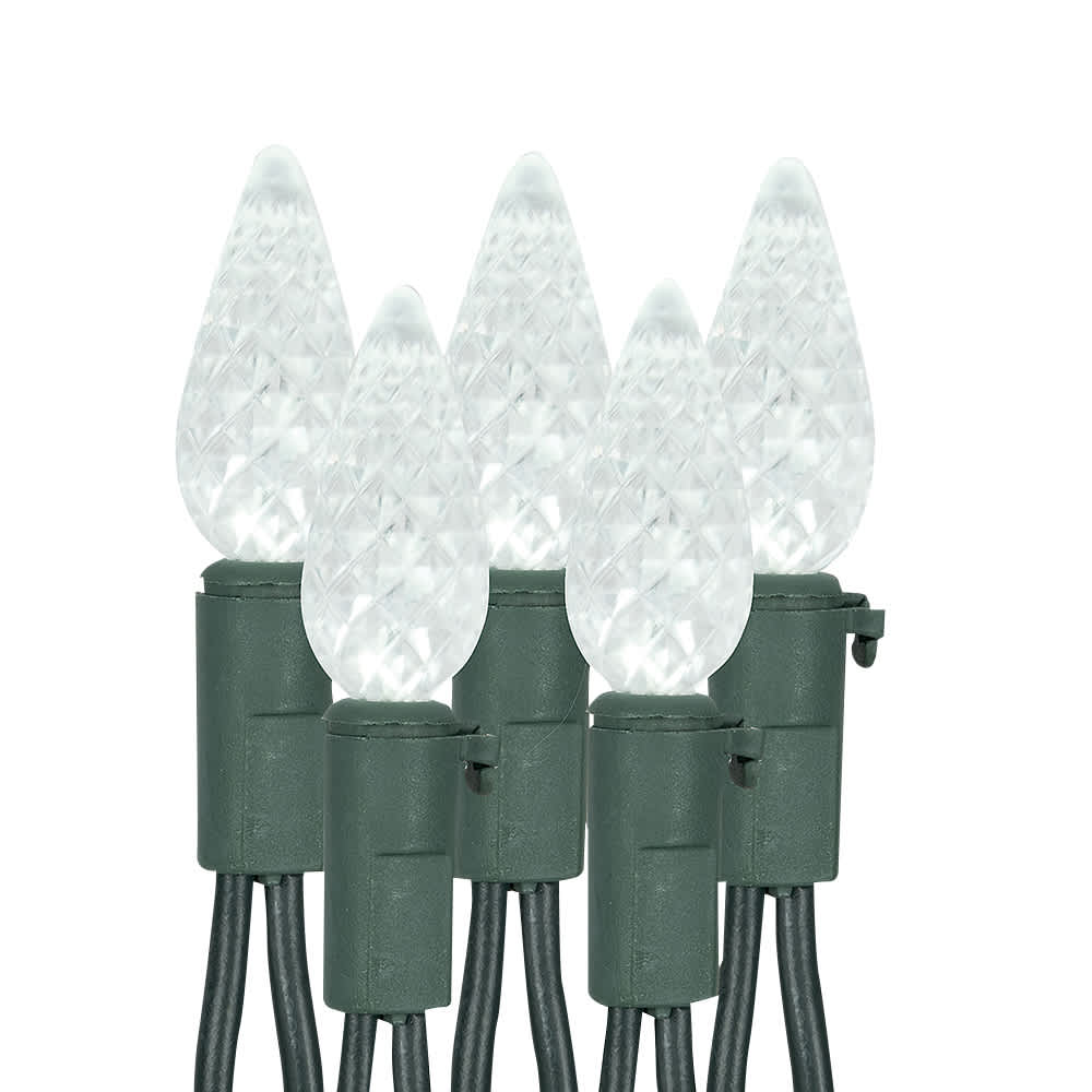 100 C6 LED Lights Set Pure White