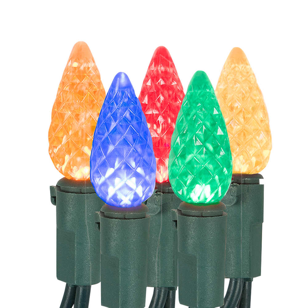 100 C6 LED Lights Set Multicolour