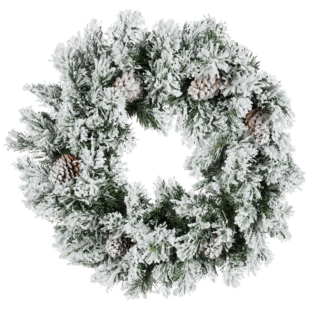 Couronne de Noël 24 po