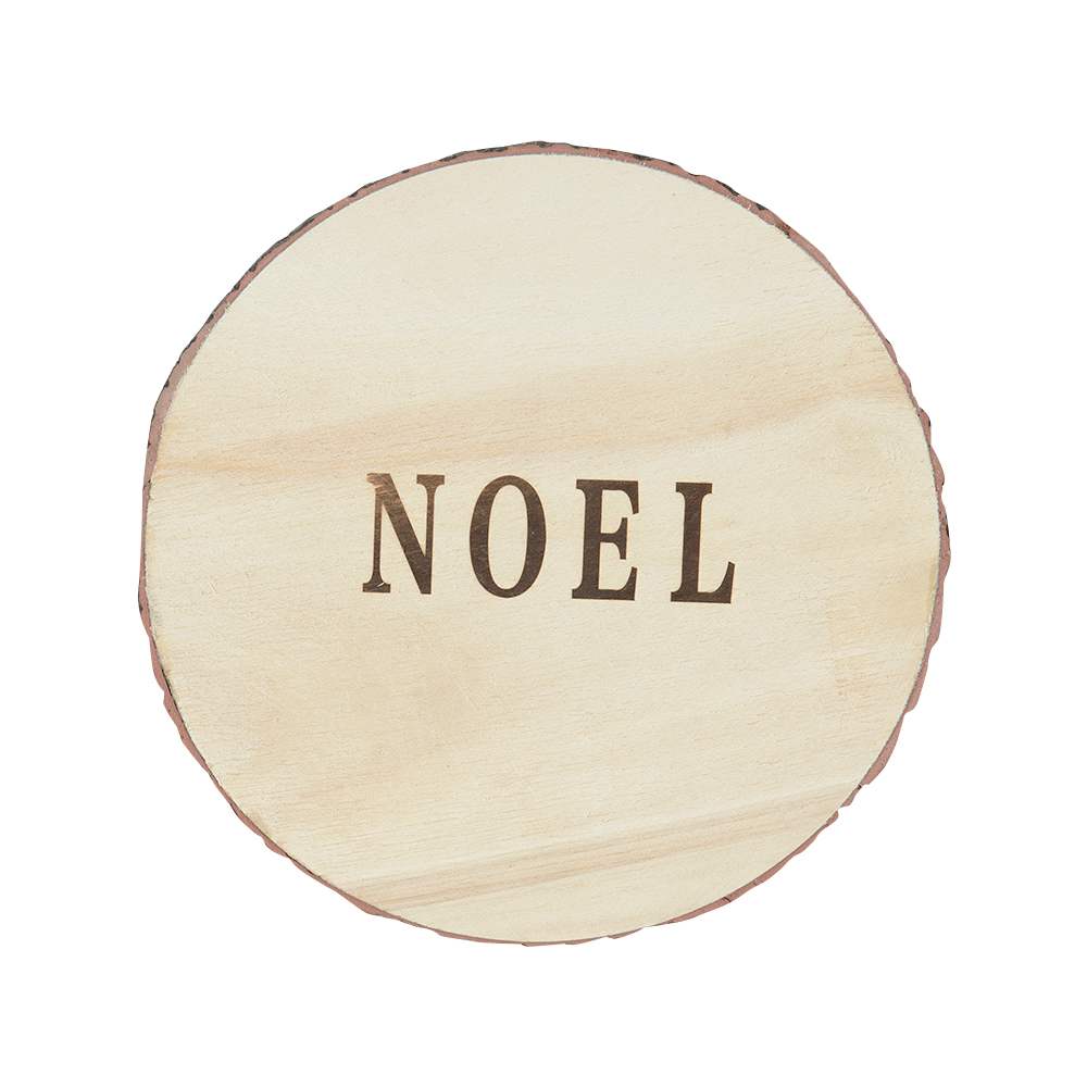 Plaque décorative Noël 8 po