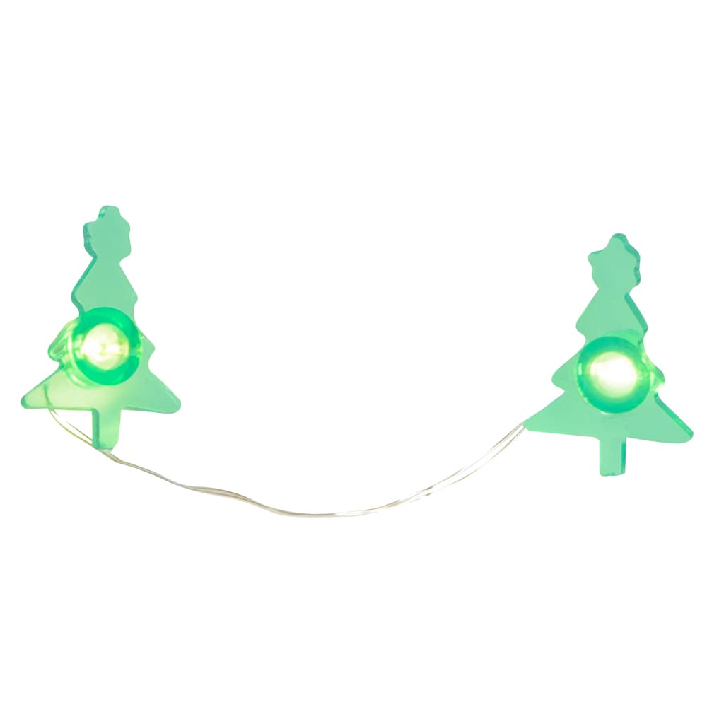 20 Christmas Themes LED Lights Set Warm White