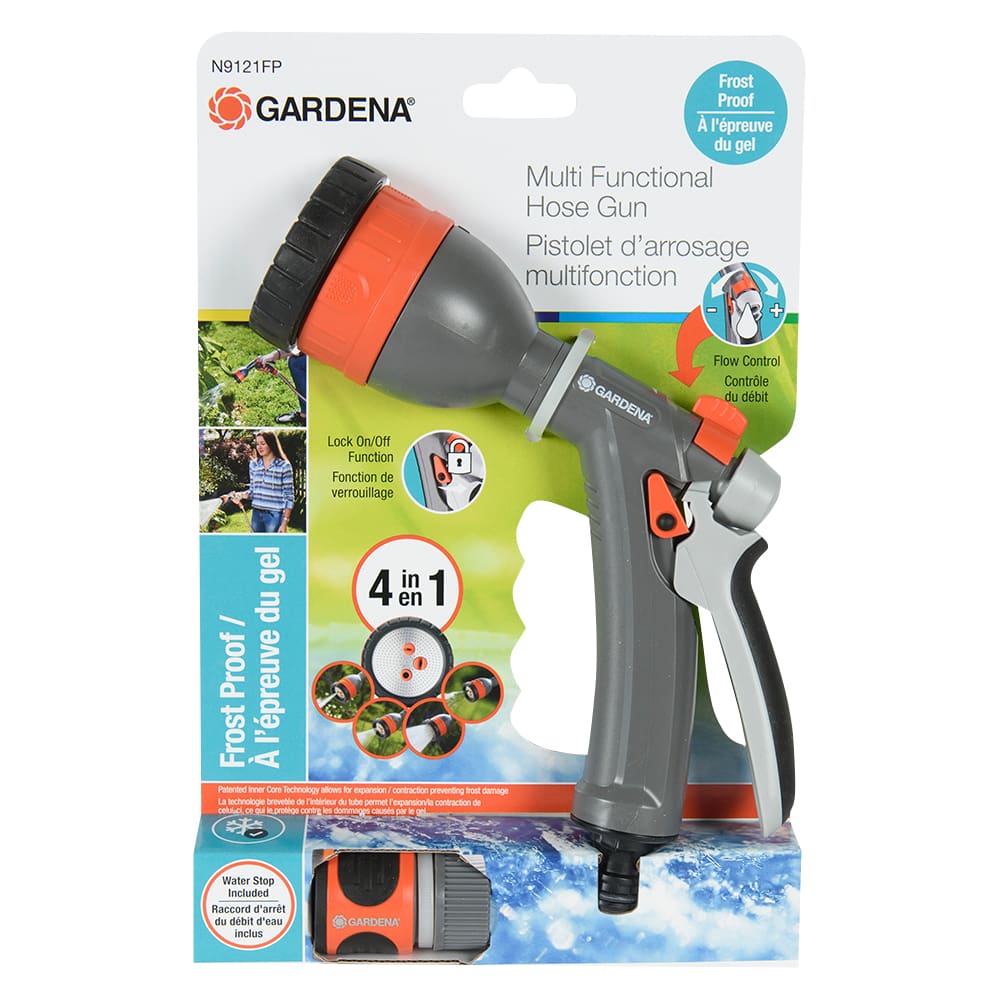 GARDENA Classic 4-Pattern Hose Nozzle