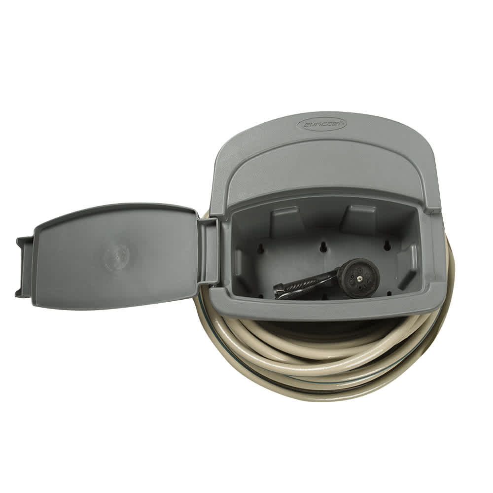 Support mural pour tuyau d'arrosage 150 pi