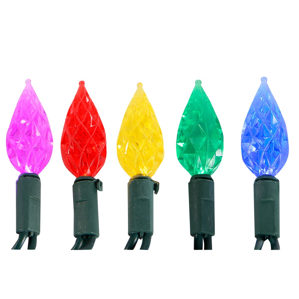 Jeu de 70 lumières DEL multicolore