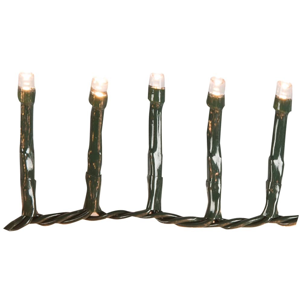 Guirlande de 480 lumières DEL blanc chaud