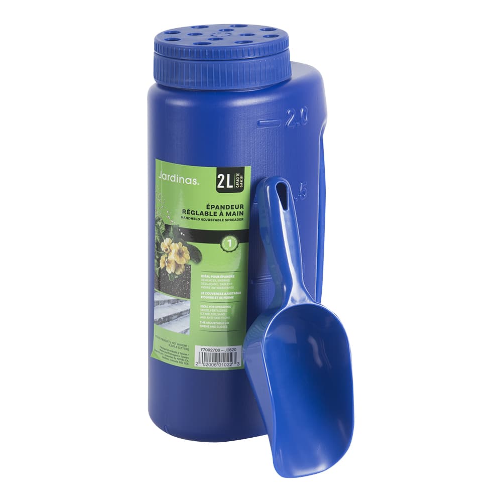 Épandeur à main réglable 2 L