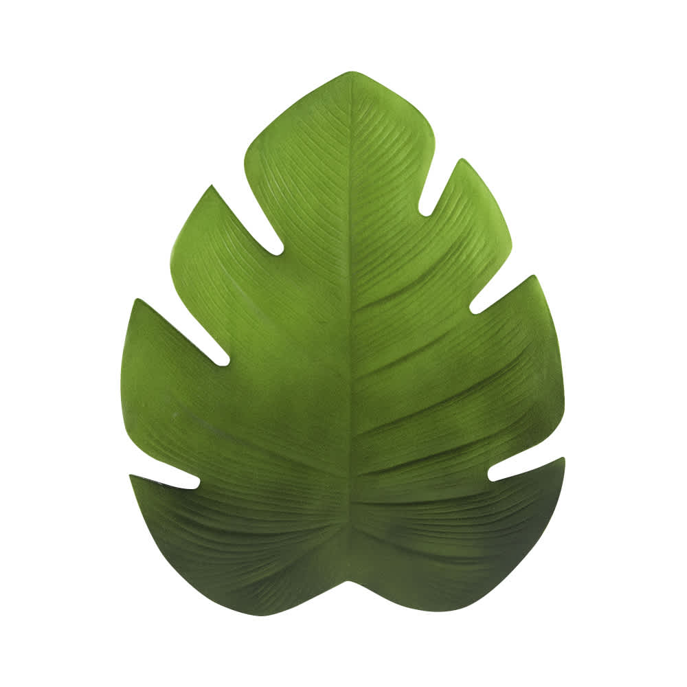 VERTUO Green Leaf Shaped Placemat 14&nbsp;1/2&nbsp;in.&nbsp;x&nbsp;18&nbsp;1/2&nbsp;in.