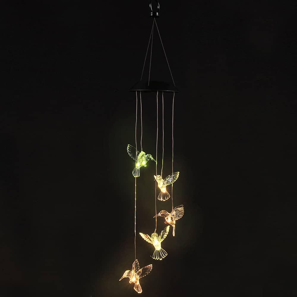 VERTUO Hummingbird Solar Pendant 27 1/2 in.