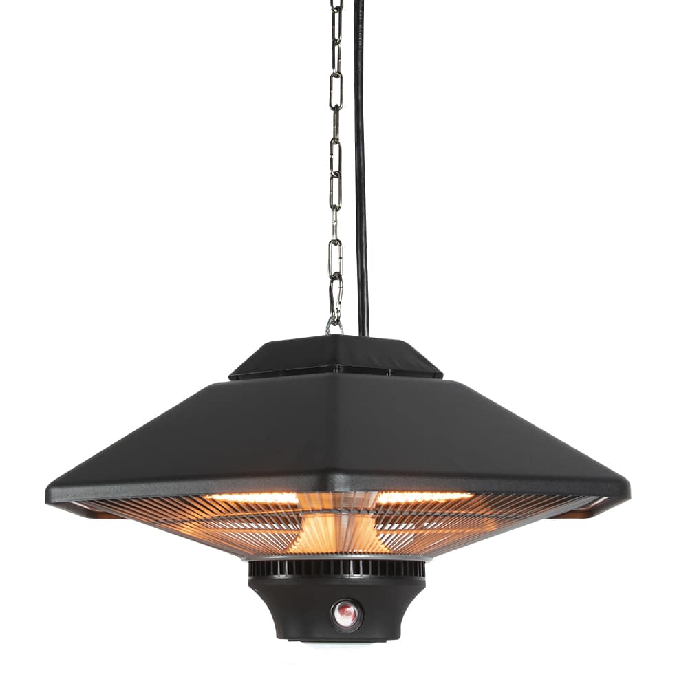 Chauffe-terrasse infrarouge suspendu 1&nbsp;500&nbsp;W