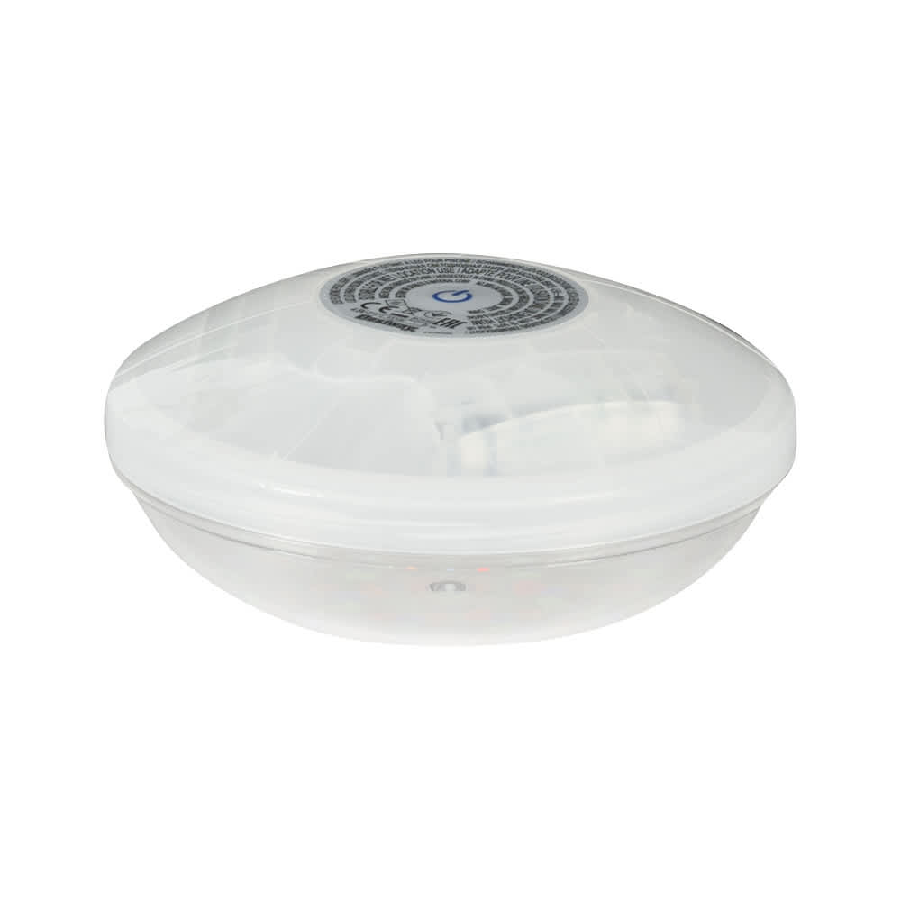 Lumière de piscine flottante à DEL